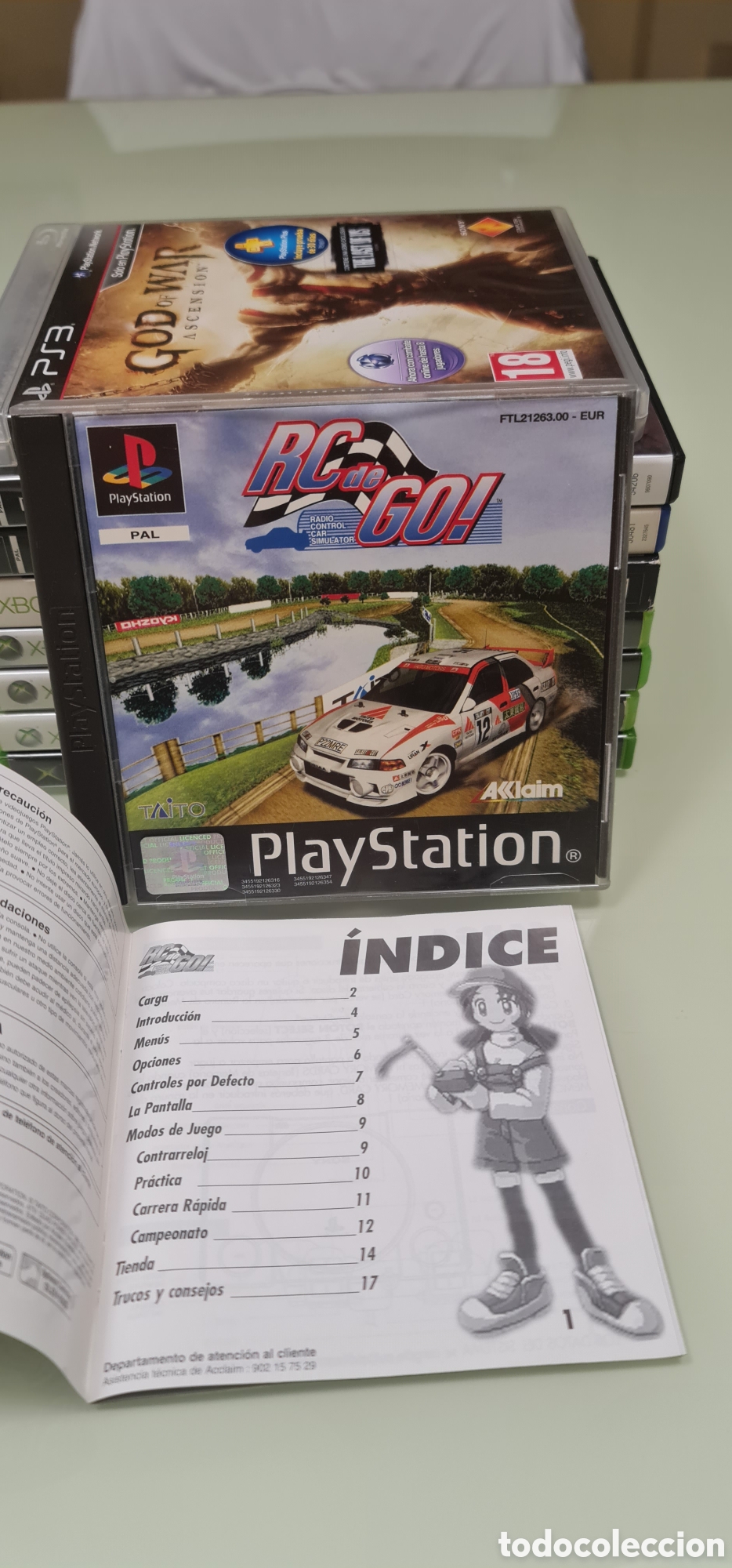 Videojuegos y consolas: RC DE GO! PS1 PAL ESPA&Ntilde;A - Foto 9