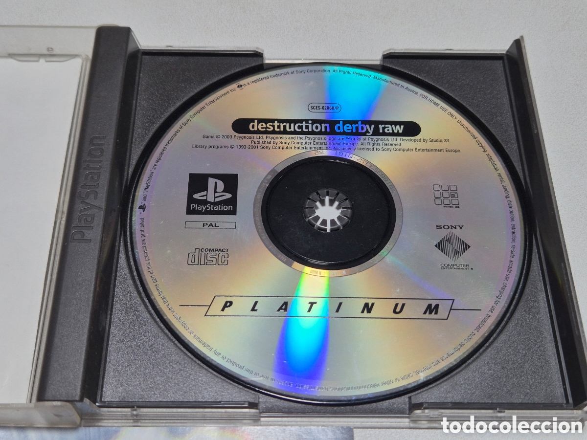 Videojuegos y consolas: DESTRUCTION DERBY RAW - Foto 5