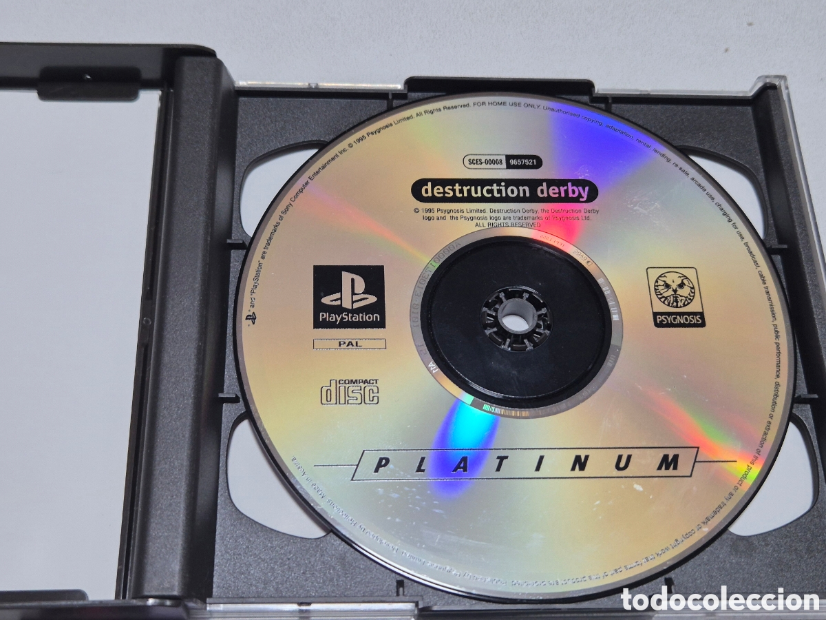 Videojuegos y consolas: DECTRUCTION DERBY . Ps1 - Foto 6