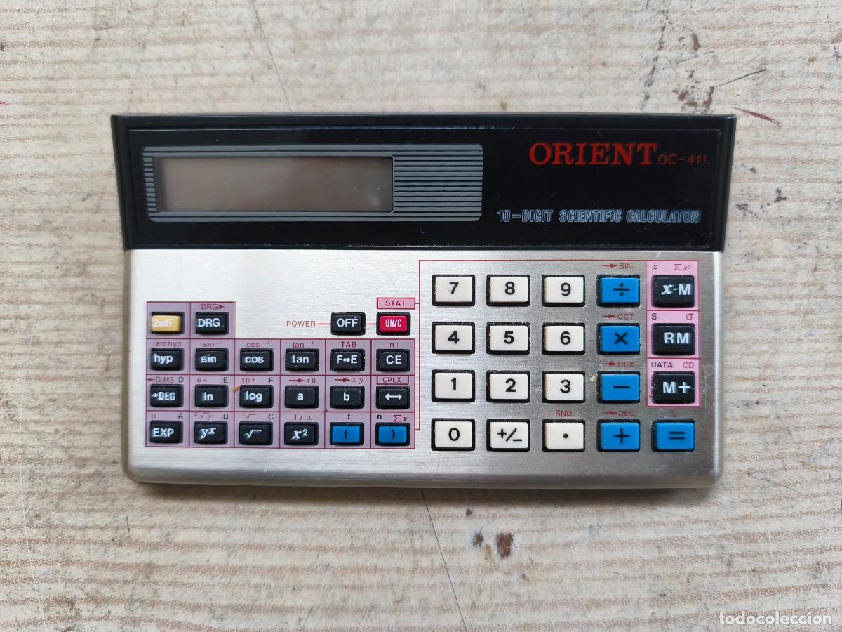 Videojuegos y consolas: Calculadora cientifica Orient OC-411 - No Funciona - Foto 1