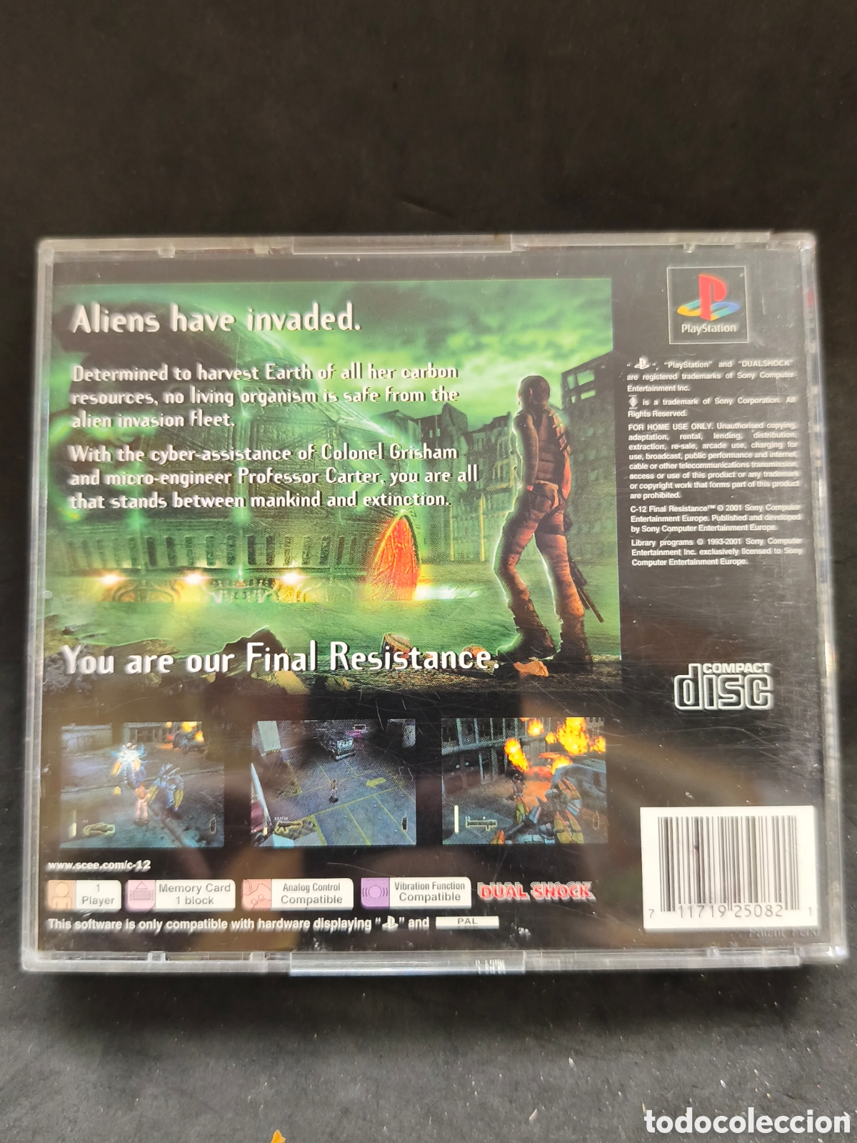 Videojuegos y consolas: Ps1 C-12 final resistance - Foto 2