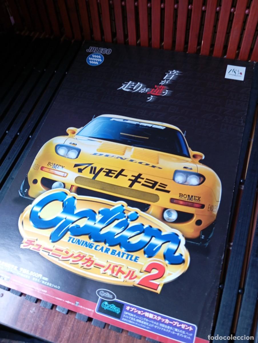 Videojogos e Consolas: P&oacute;ster Flyer Option Tuning Car Battle 2 PS1 1999