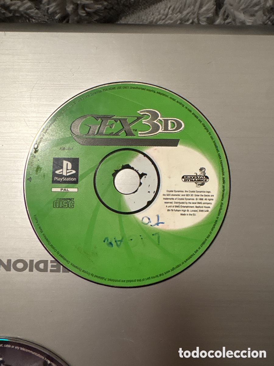Videojuegos y consolas: Gex 32 : enter the Gecko PS1 - Foto 1