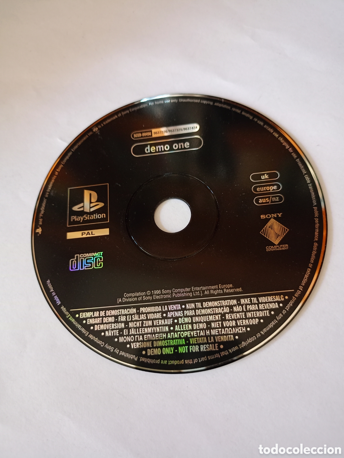 Videospiele und Konsolen: PLAYSTATION1 DEMO ONE PAL DEMO DISC ps1