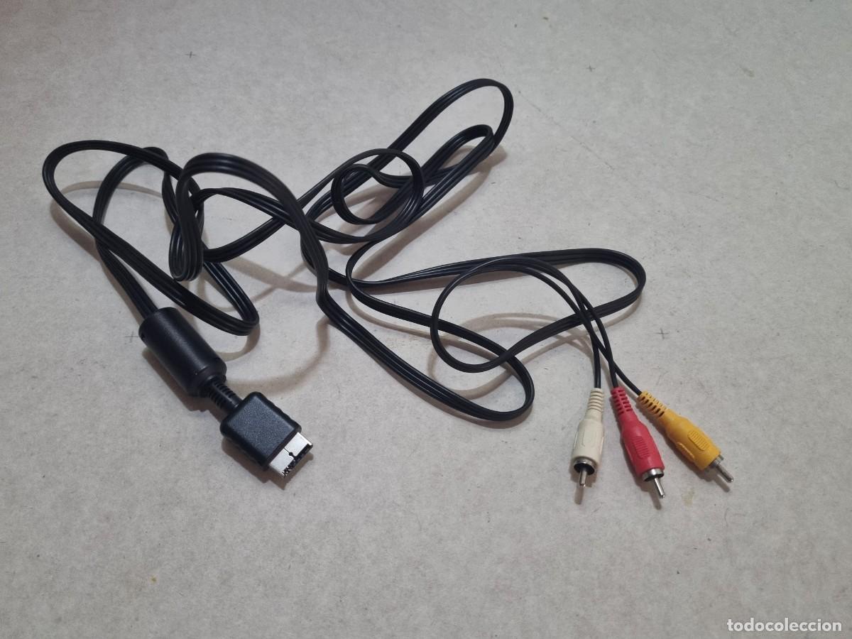 Videojuegos y consolas: Cable para PS1 original Sony - Foto 1