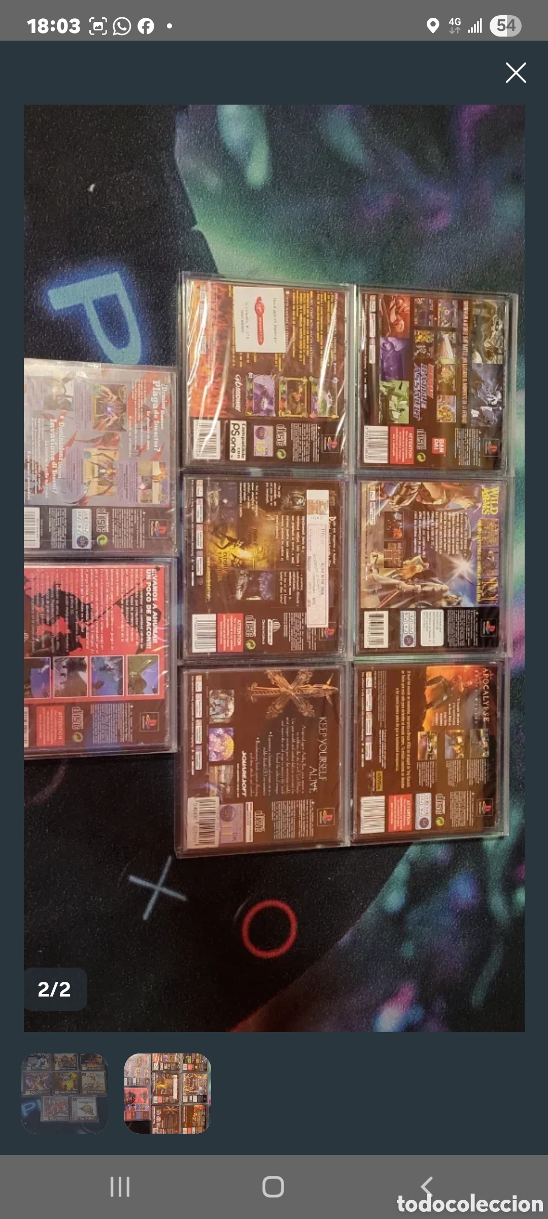 Videojuegos y consolas: Juegos ps1 precintado - Foto 2