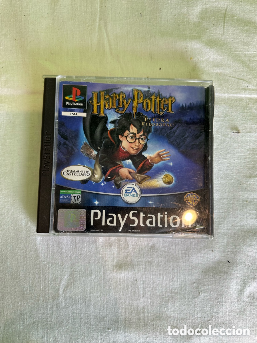 Videojuegos y Consolas: Harry Potter y la Piedra Filosofal &ndash; Edici&oacute;n original para PlayStation 1.