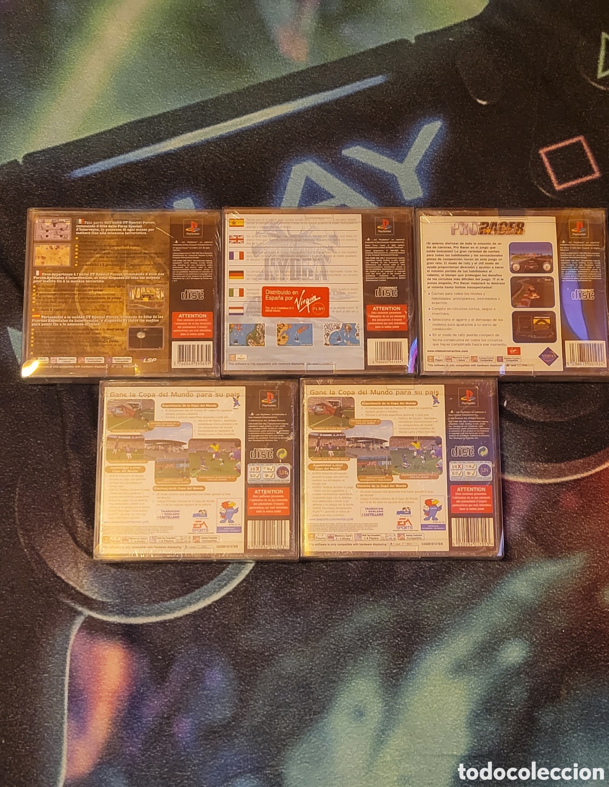 Videojuegos y consolas: Lote de juegos ps1, psx - Foto 2