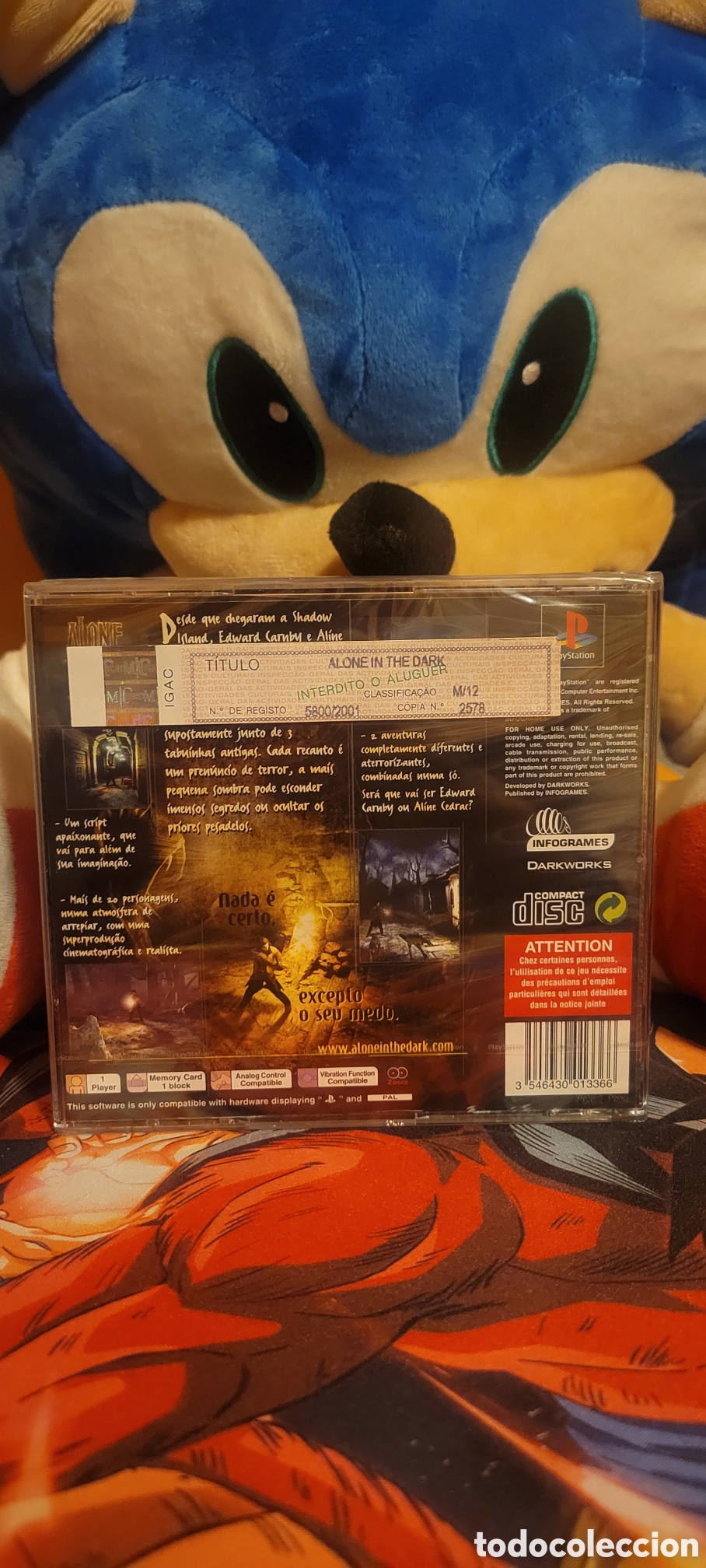 Videojuegos y consolas: Alone in the dark ps1 precintado - Foto 2