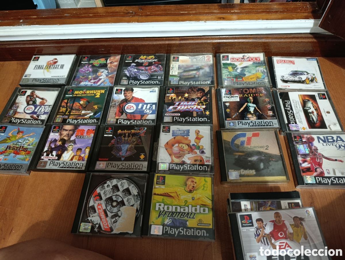Videojuegos y Consolas: Lote de videojuegos play station 1