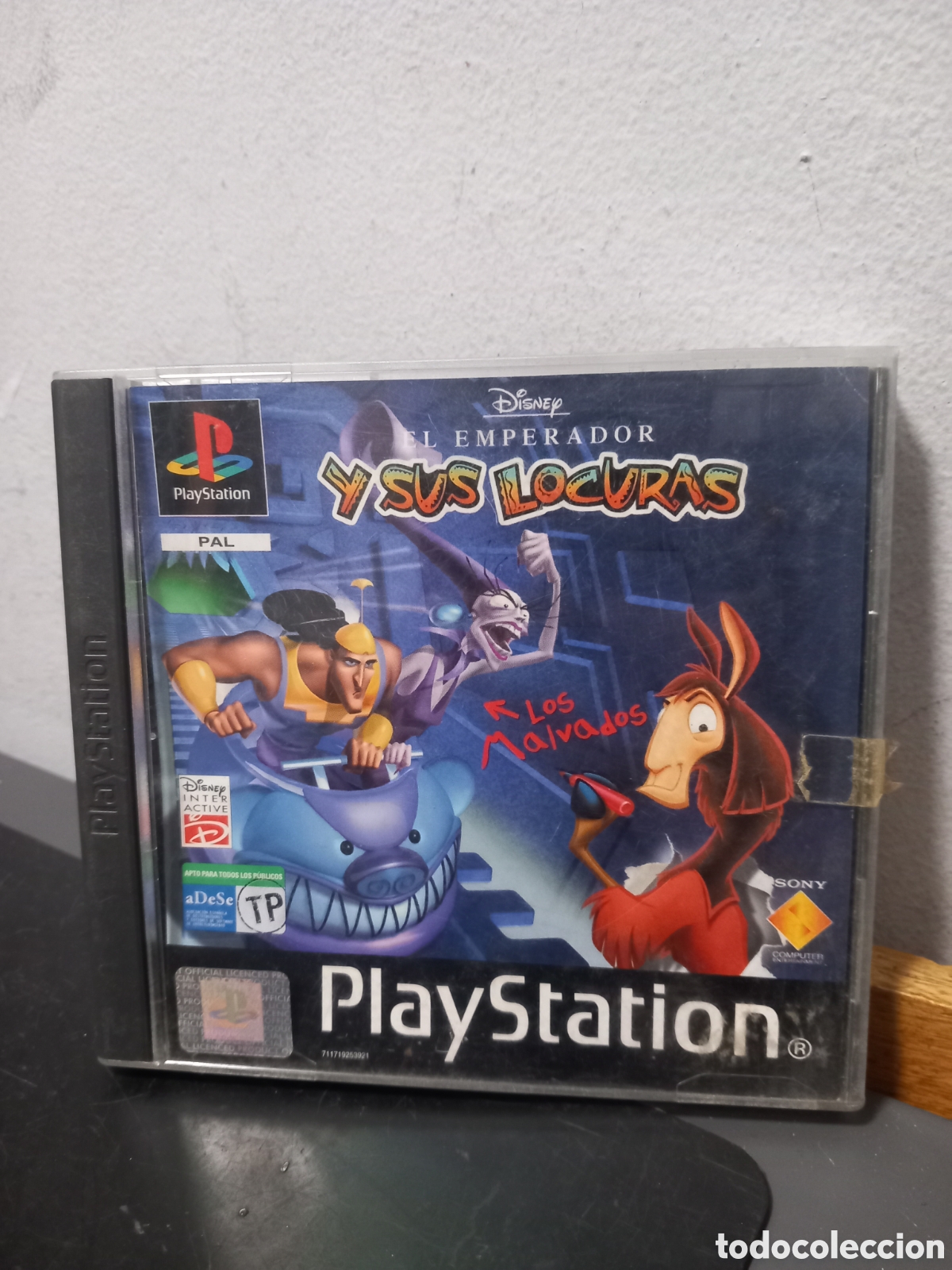 Video Games and Consoles: ANTIGUO JUEGO PLAYSTATION PS1 EL EMPERADOR Y SUS LOCURAS DISNEY ORIGINAL