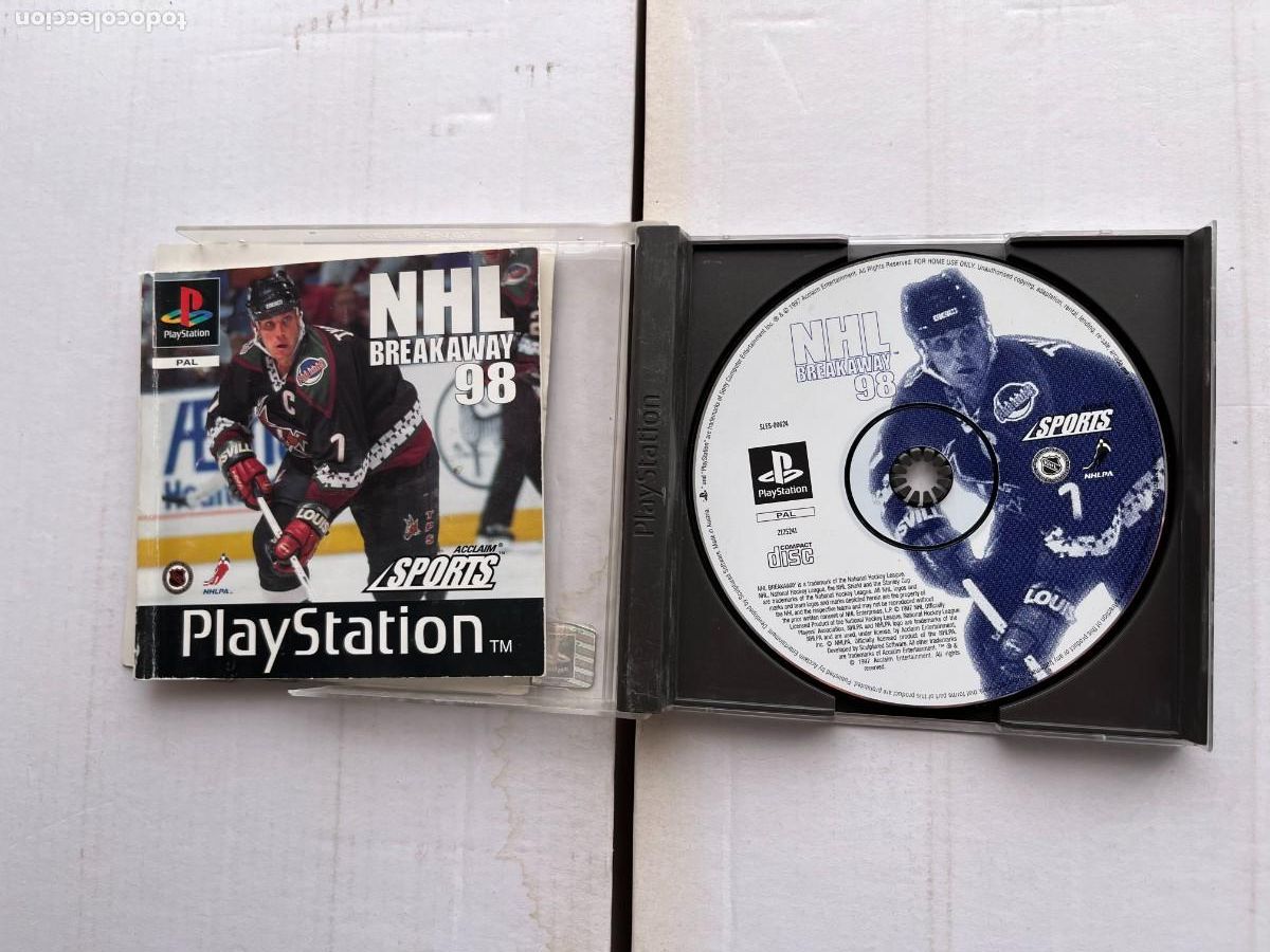 Videojuegos y Consolas: NHL BREAKAWAY 98 - PSX PS1 PSONE PLAYSTATION 1 PLAY STATION ONE KREATEN
