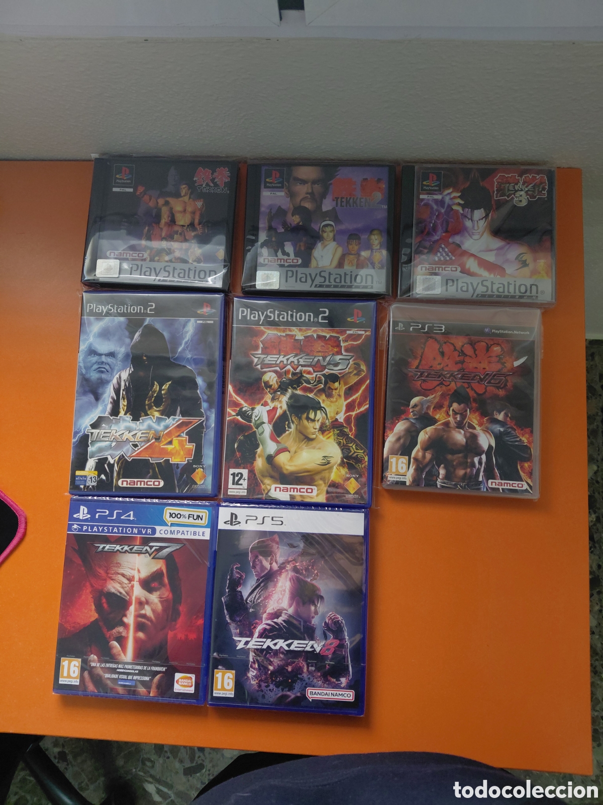 Videojuegos y consolas: Coleccion Tekken ps1 ps2 ps3 ps4 ps5 - Foto 1