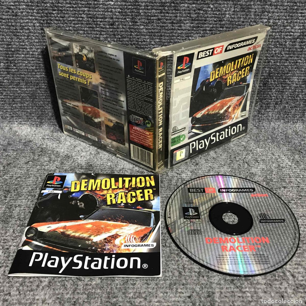 Videojuegos y Consolas: DEMOLITION RACER SONY PLAYSTATION PS1