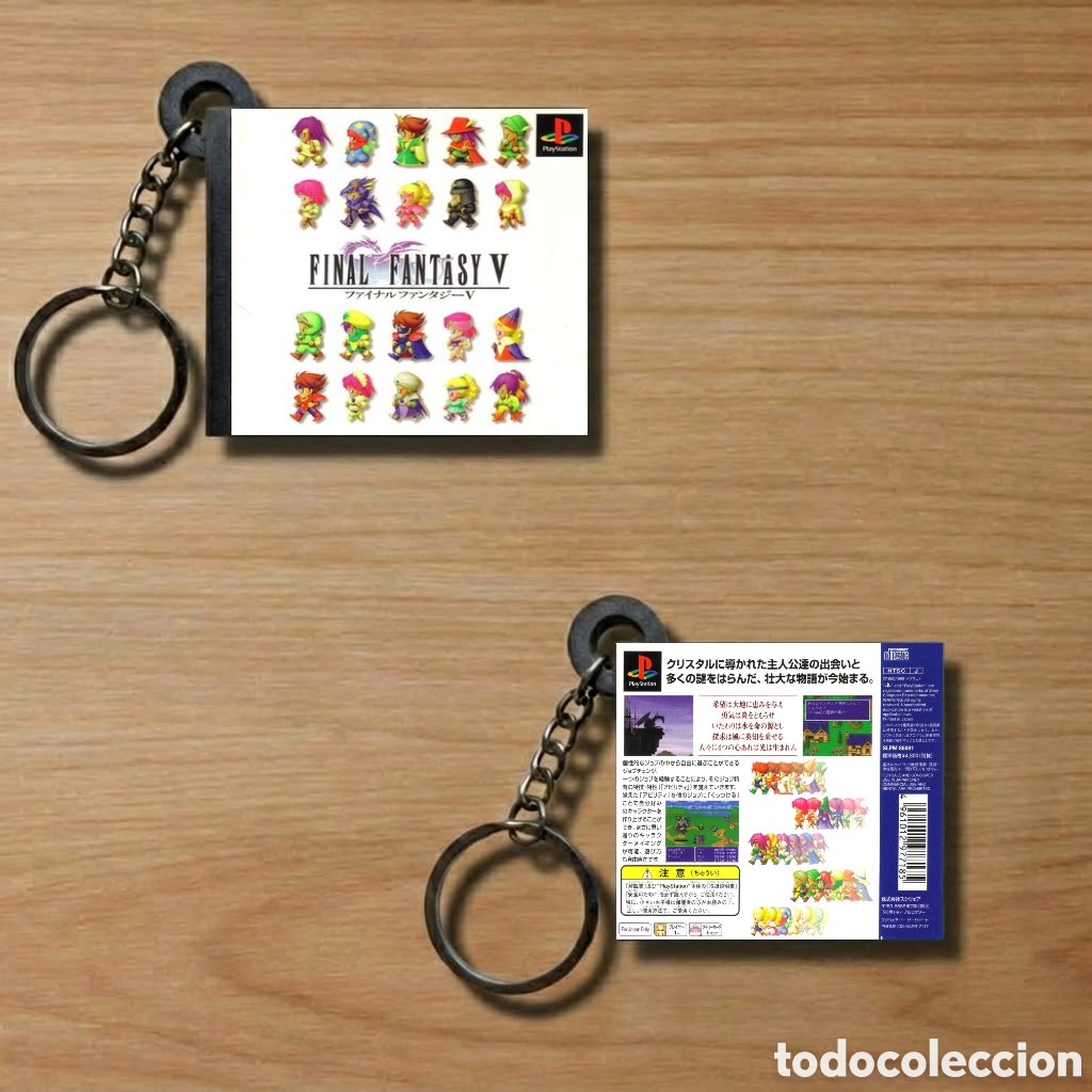 Videojuegos y Consolas: Llavero Final Fantasy V