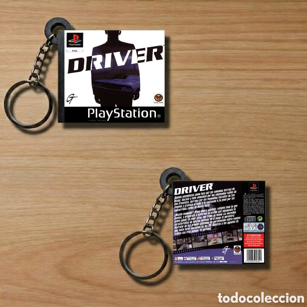 Videojuegos y Consolas: Llavero Driver Play Station