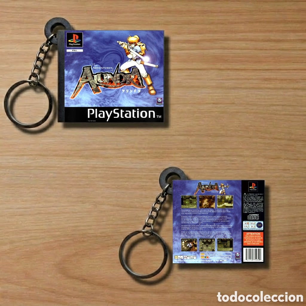 Videojuegos y Consolas: Llavero Alundra Play Station