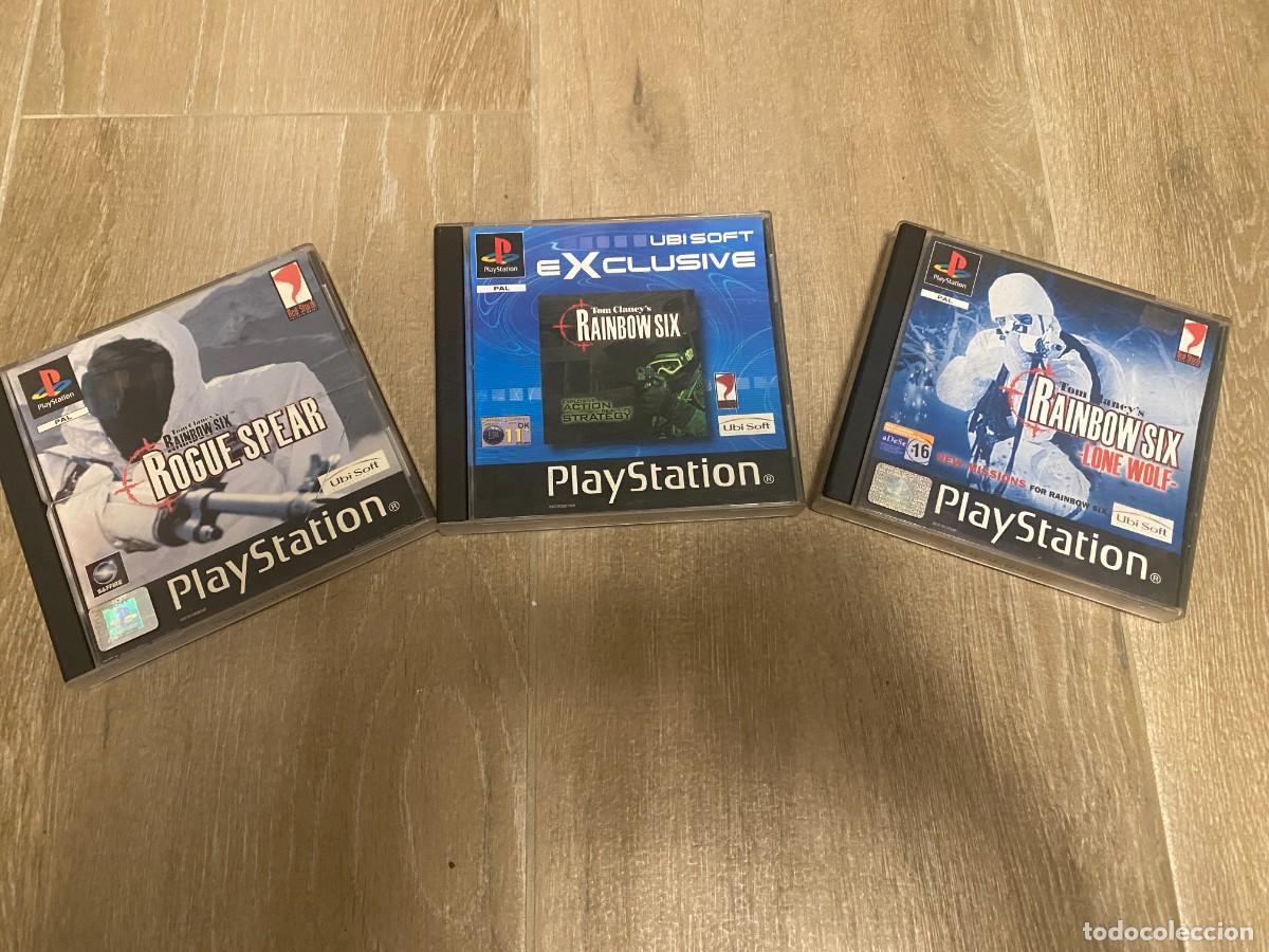 Videojuegos y Consolas: Lote juegos Tom Clancy's Rainbow Six Playstation 1 PS1 PSX