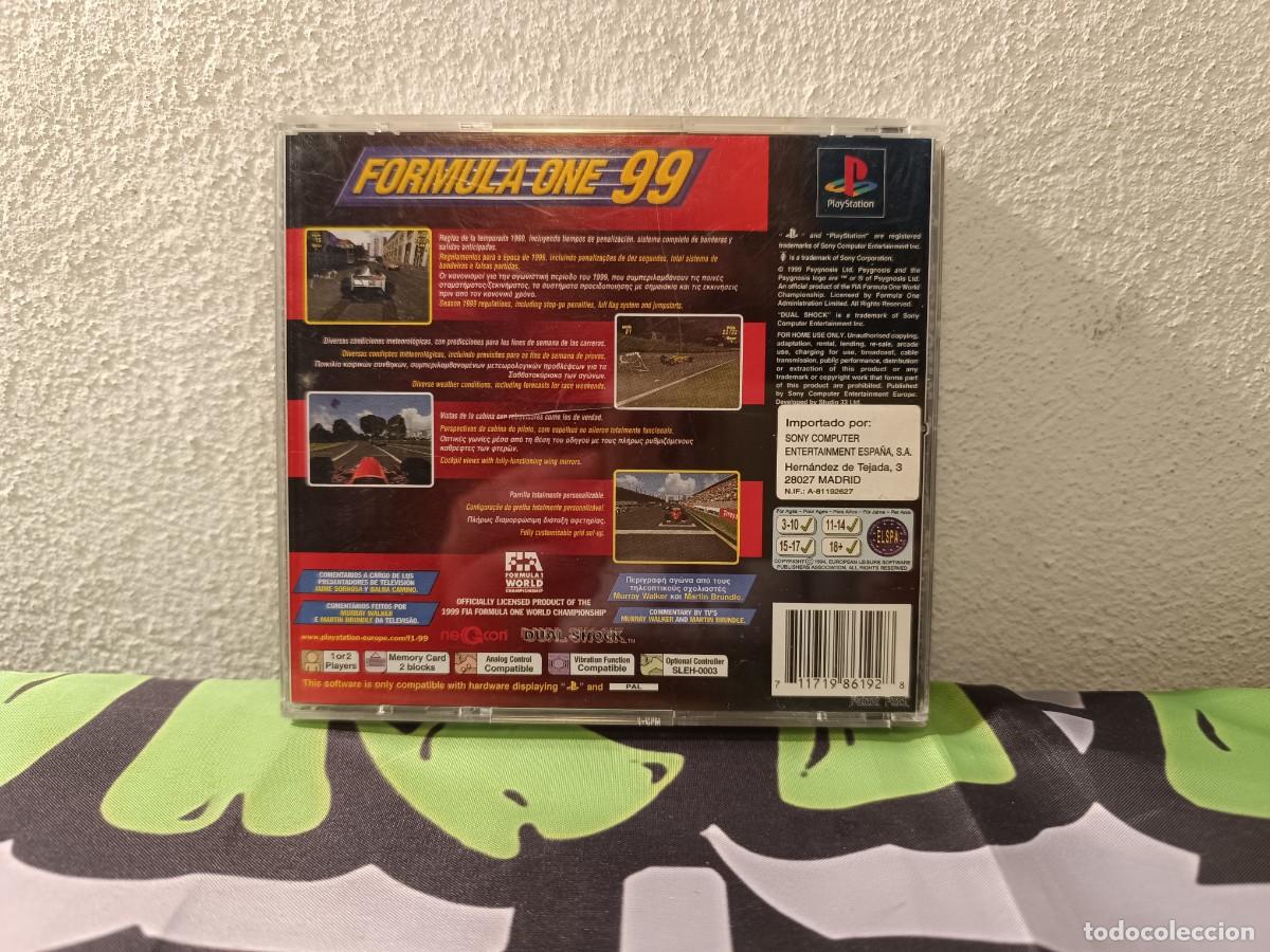 Videojuegos y consolas: Formula 1 99 PS1 PAL Esp Completo ! - Foto 6