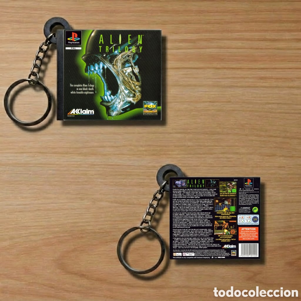 Videojuegos y Consolas: Llavero Alien Trilogy