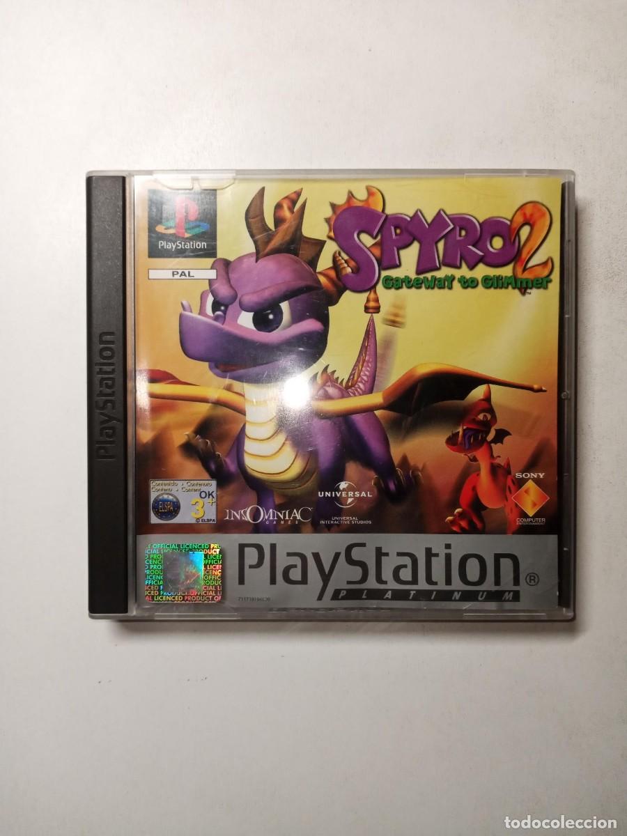 Videojuegos y Consolas: SPYRO 2 GATEWAY TO GLIMMER PLATINUM SONY PLAYSTATION PS1 PAL EN BUSCA DE LOS TALISMANES 1999