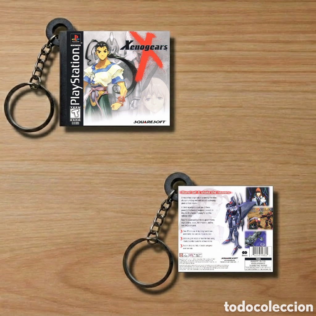 Videojuegos y Consolas: Llavero Xenogears Play Station