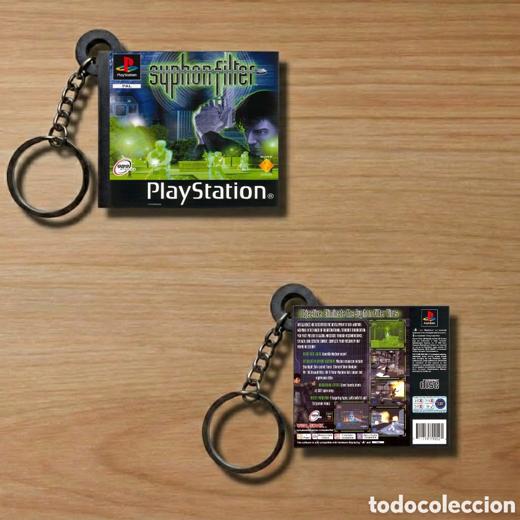 Videojuegos y Consolas: Llavero Syphon Filter