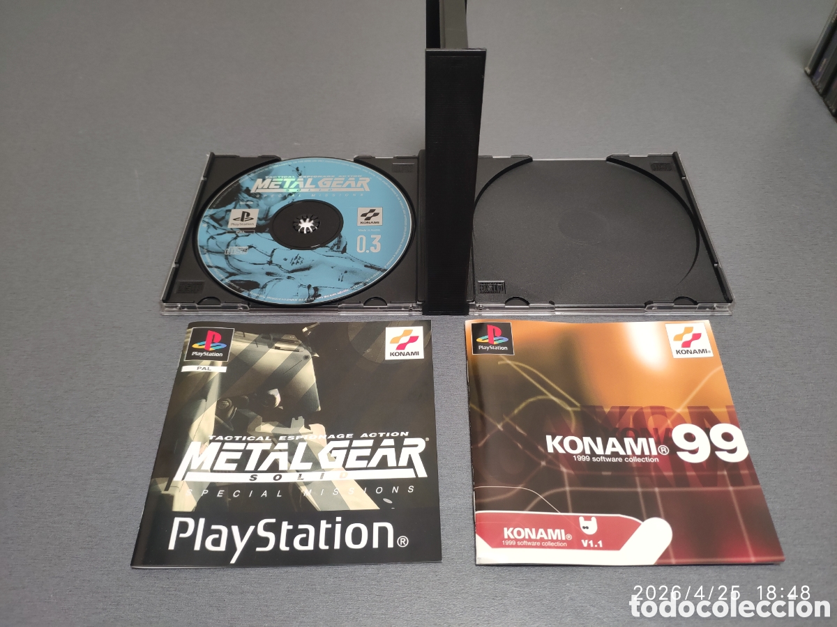 Videojuegos y Consolas: Metal gear solid special missions ps1 Sony PlayStation