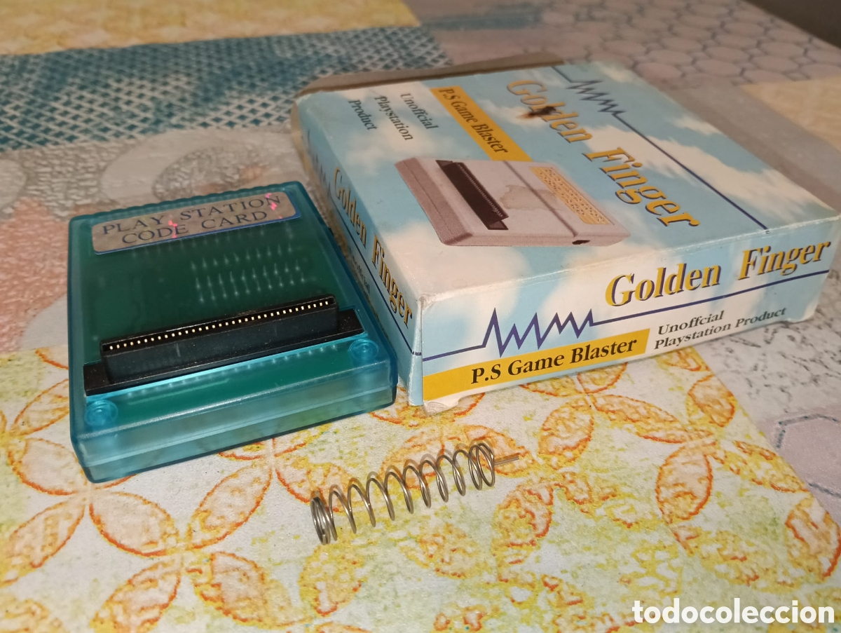 Videojuegos y Consolas: golden finger para ps1 sin probar