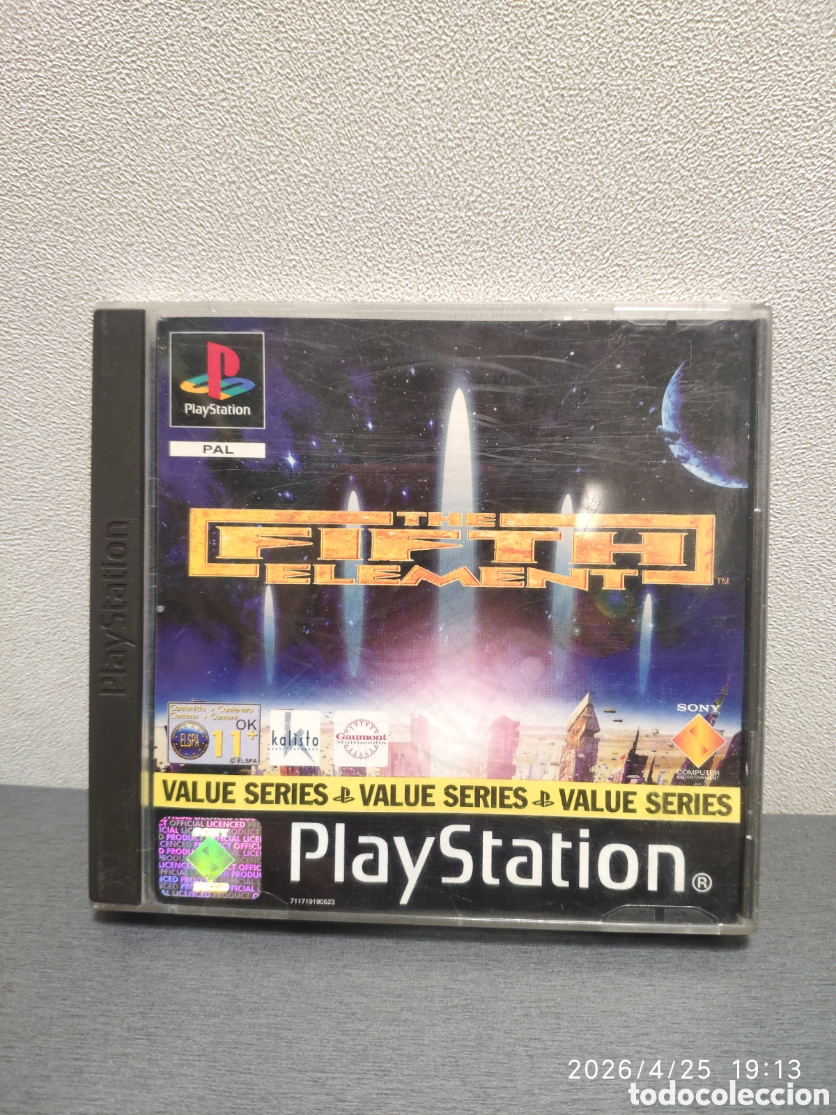 Videojuegos y Consolas: Juego ps1 The Fifth Element completo pal PlayStation