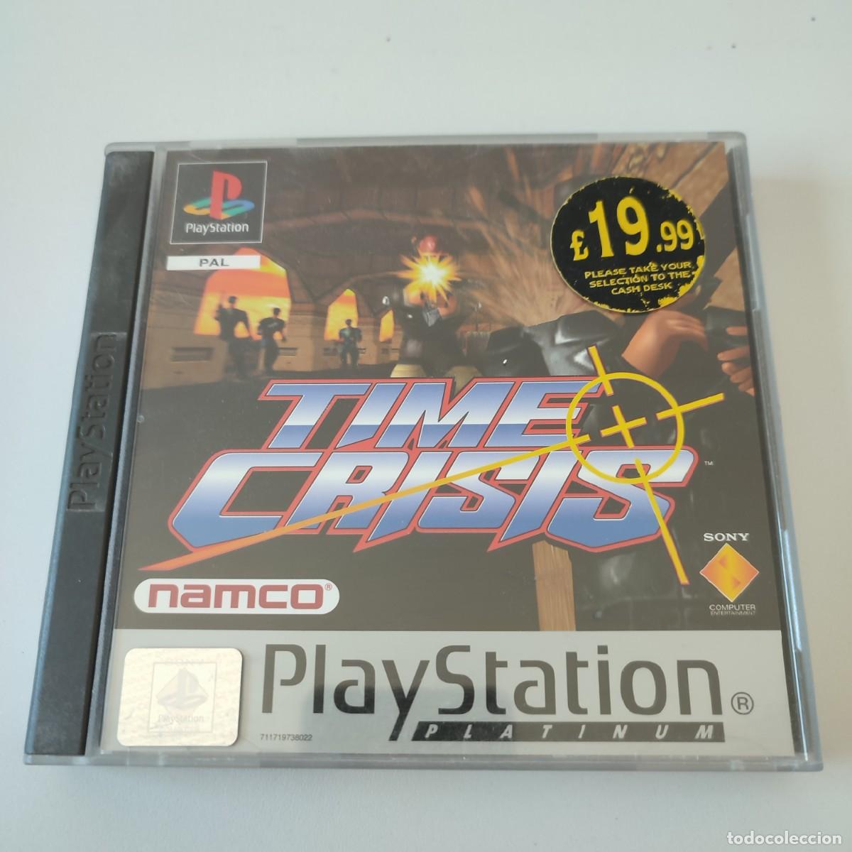 Videojuegos y Consolas: JUEGO PS1 PLASTATION ONE 1 PLAY 1 PAL TIME CRISIS NAMCO