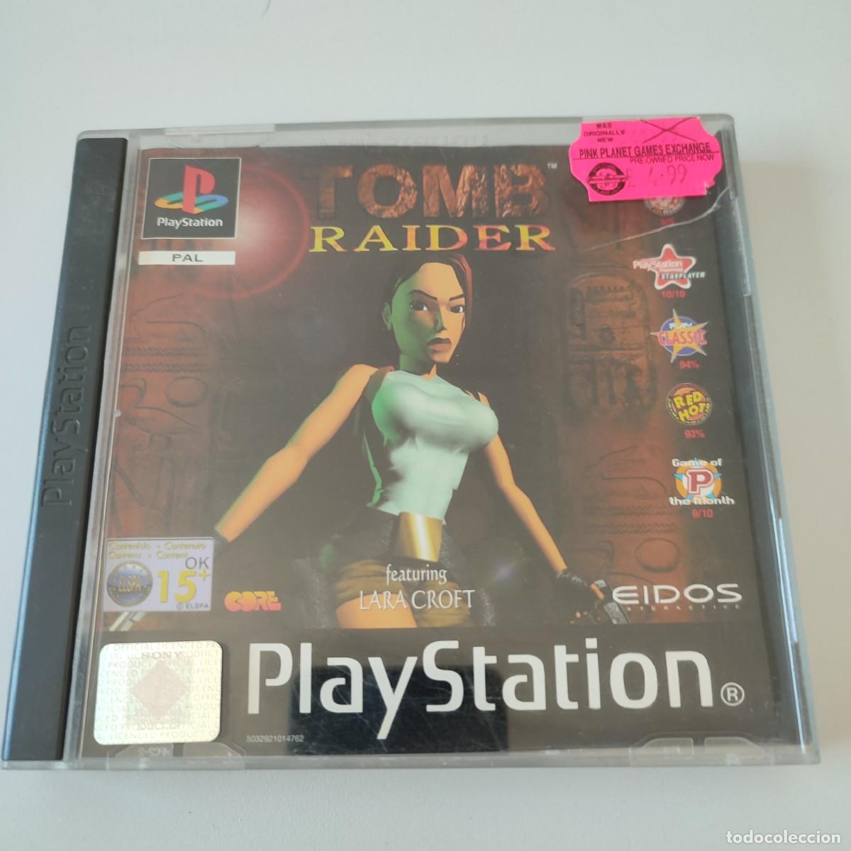Videojuegos y Consolas: JUEGO PS1 PLASTATION ONE 1 PLAY 1 PAL TOMB RAIDER PLATINUM