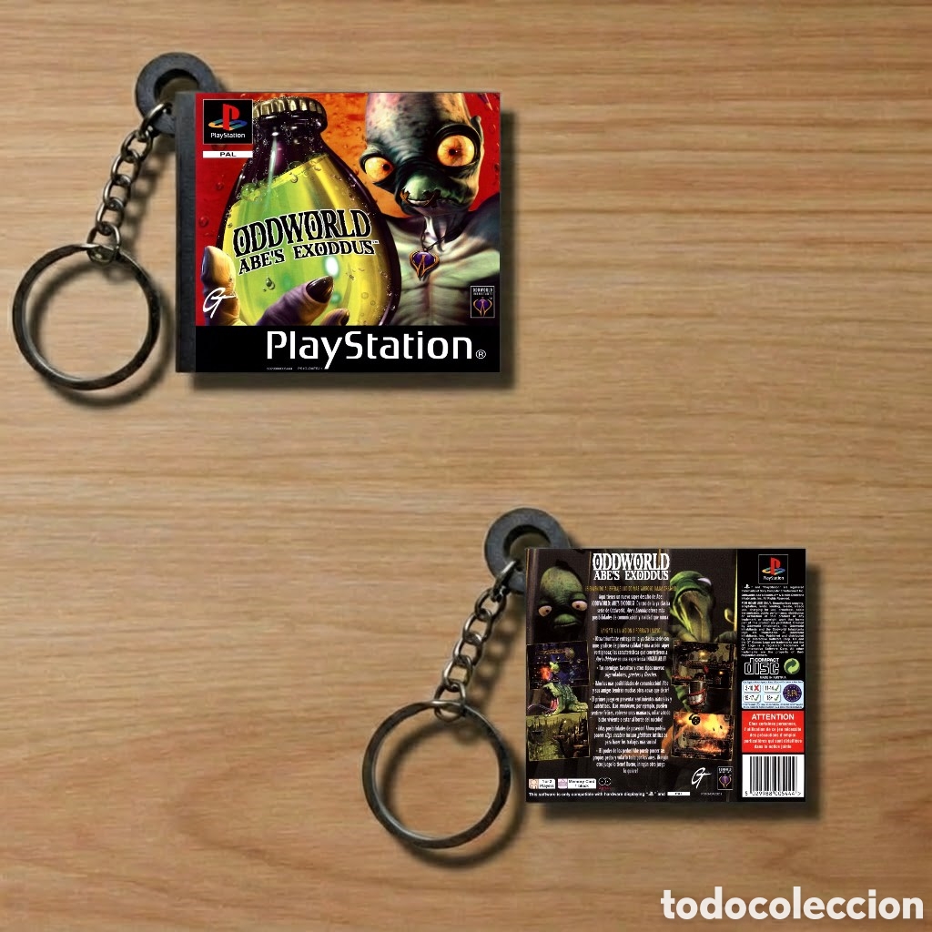Videojuegos y Consolas: Llavero Oddworld Abe's Oddysee