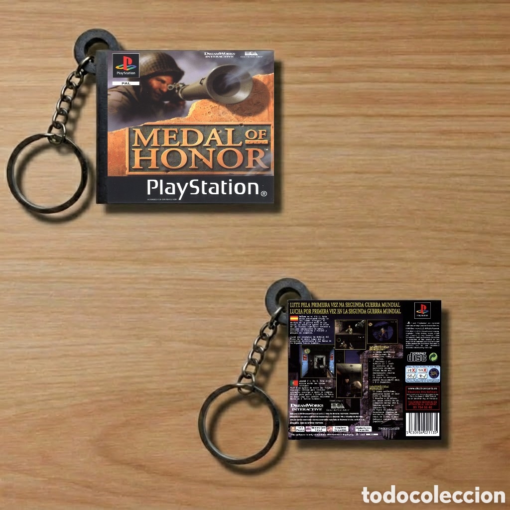 Videojuegos y Consolas: Llavero Medal of Honor