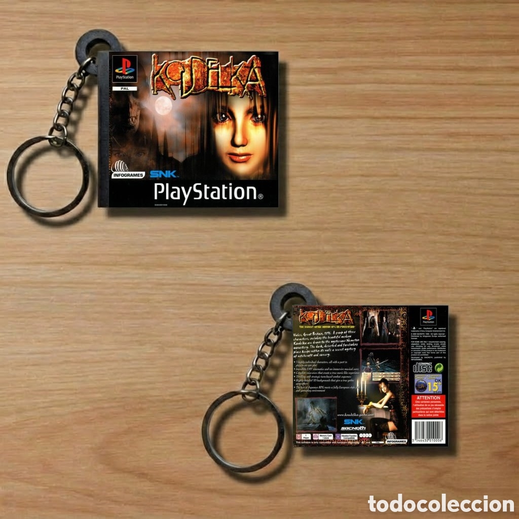 Videojuegos y Consolas: Llavero Koudelka Play Station