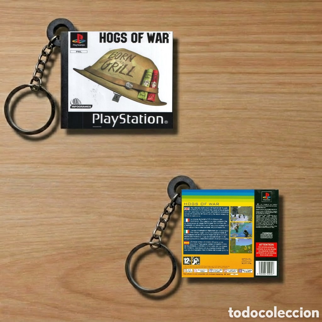 Videojuegos y Consolas: Llavero Hogs of War (Marranos en Guerra)