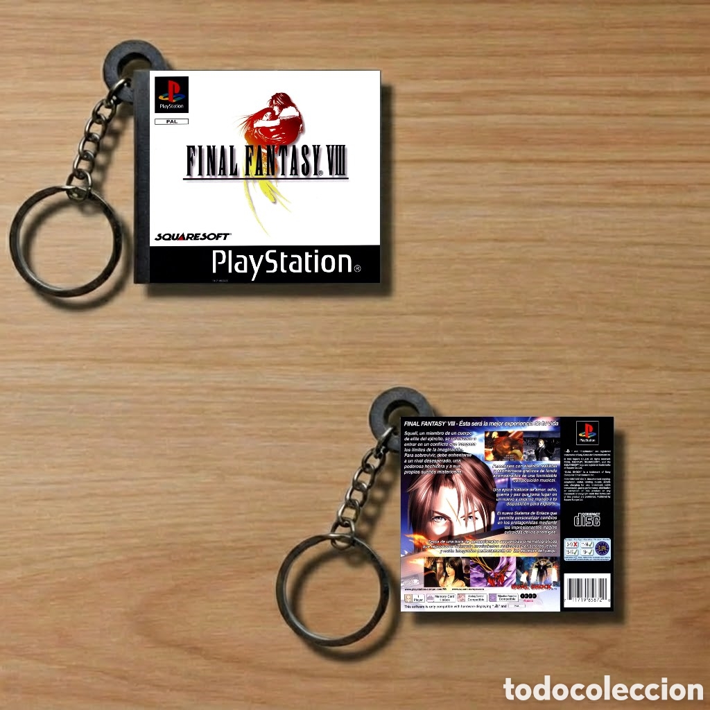Videojuegos y Consolas: Llavero Final Fantasy VIII