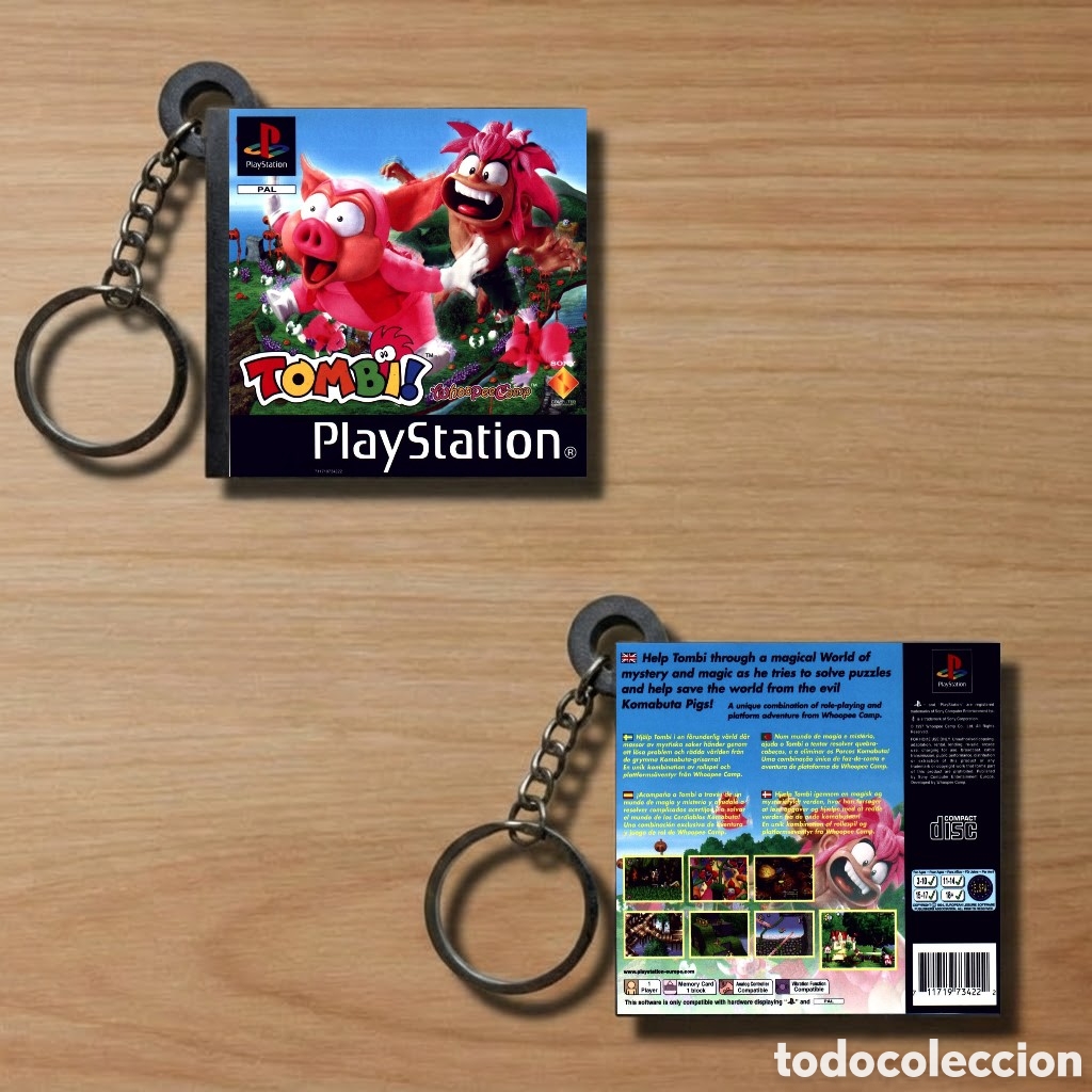 Videojuegos y Consolas: Llavero Tombi Play Station
