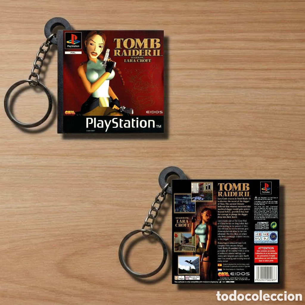 Videojuegos y Consolas: Llavero Tomb Raider II