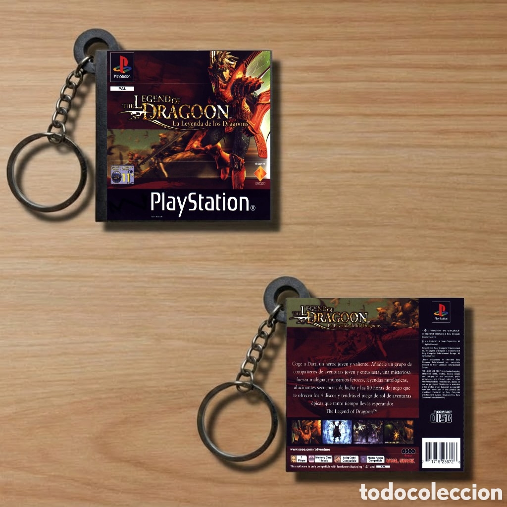 Videojuegos y Consolas: Llavero Legend of Dragoon