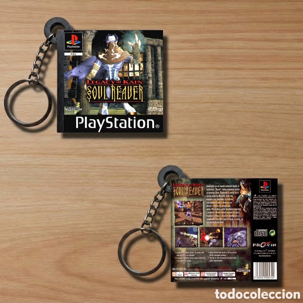 Videojuegos y Consolas: Llavero Soul Reaver Play Station