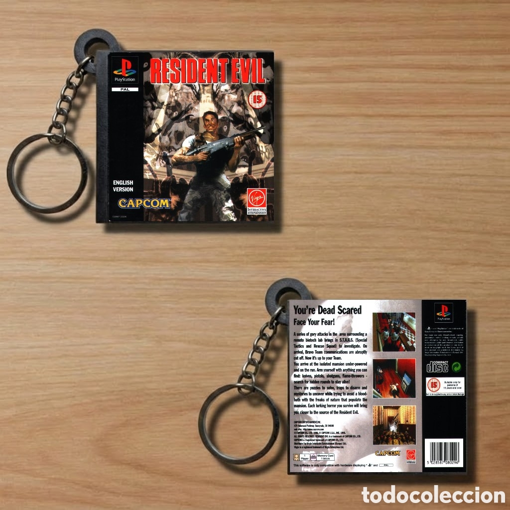 Videojuegos y Consolas: Llavero Resident Evil