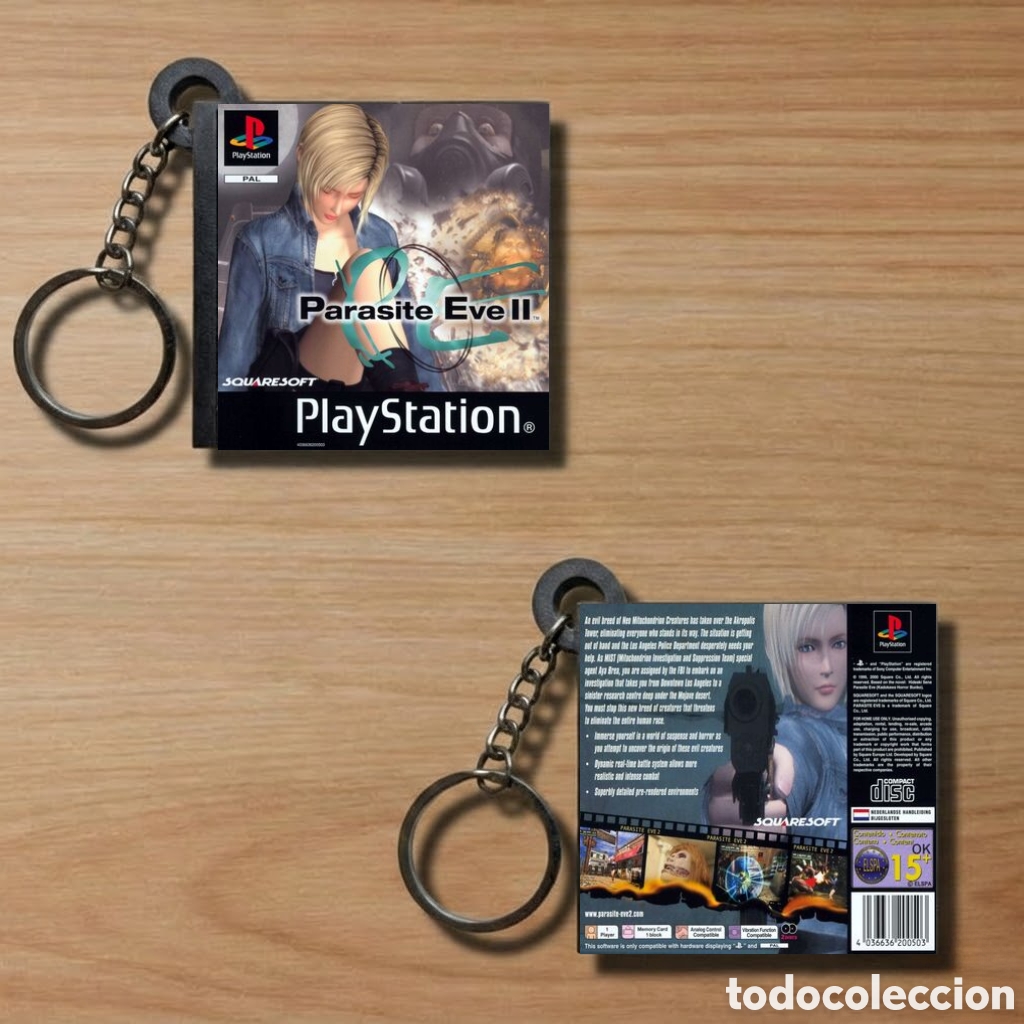 Videojuegos y Consolas: Llavero Parasite Eve 2