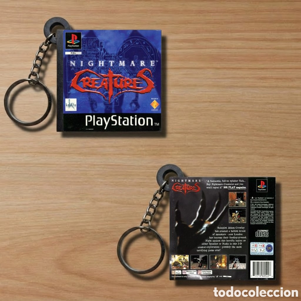 Videojuegos y Consolas: Llavero Nightmare Creatures