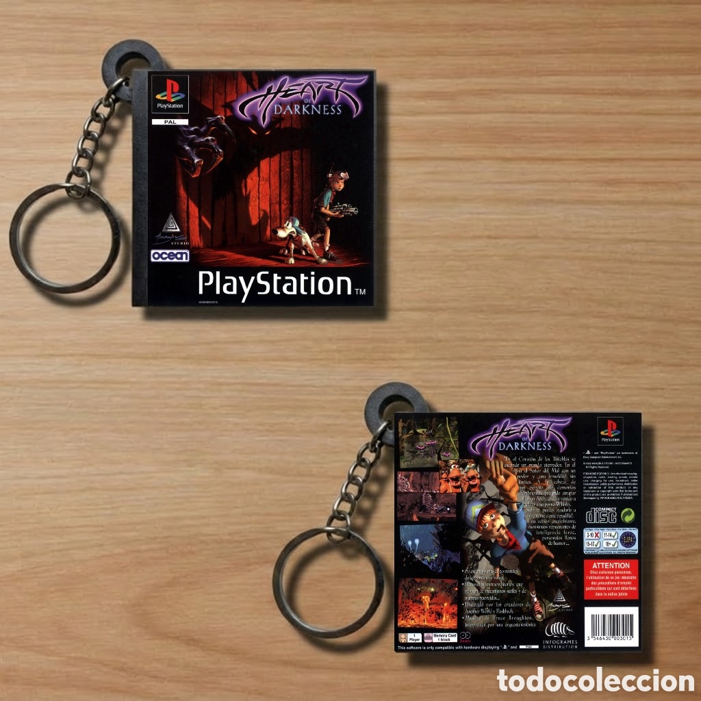 Videojuegos y Consolas: Llavero Heart of Darkness