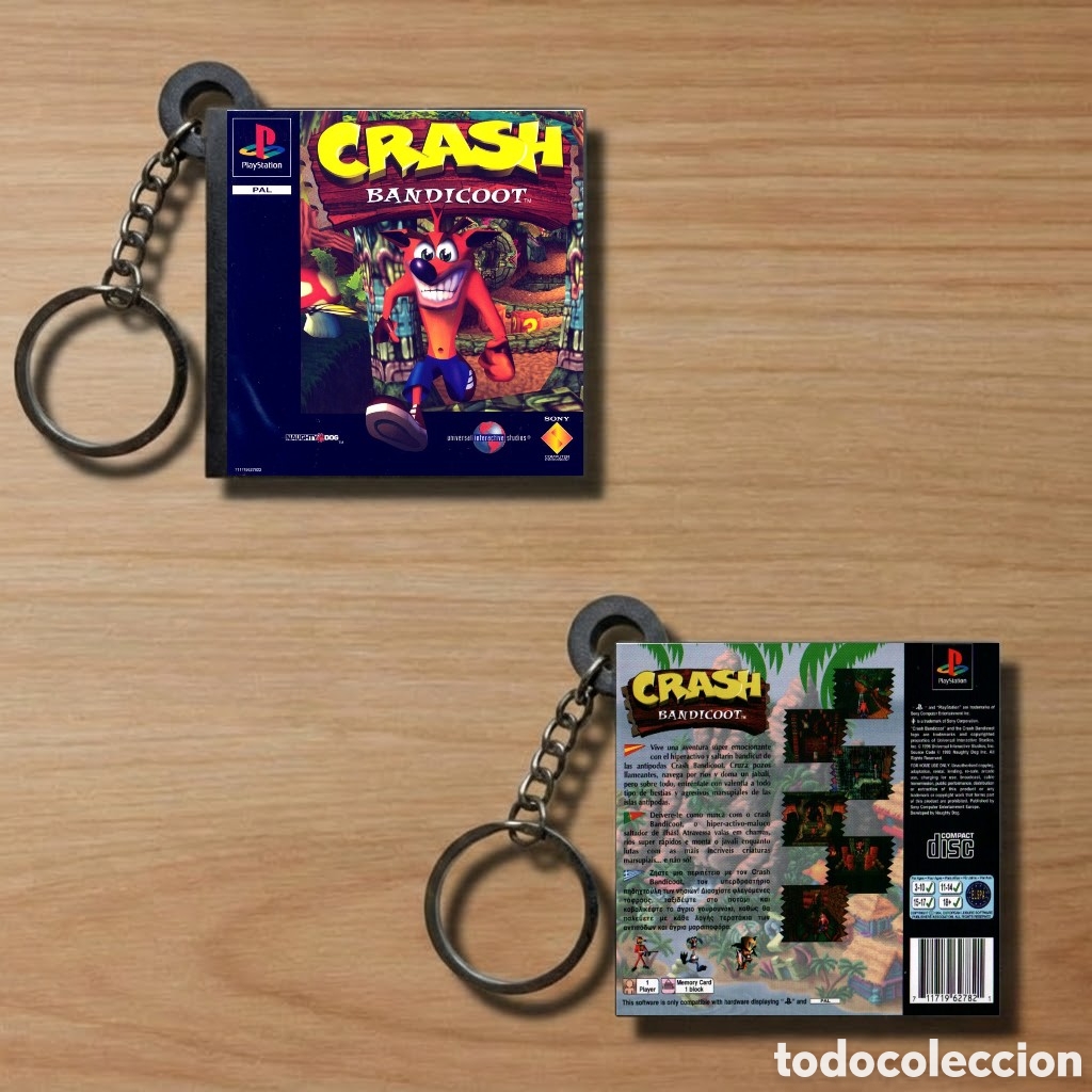 Videojuegos y Consolas: Llavero Crash Bandicoot