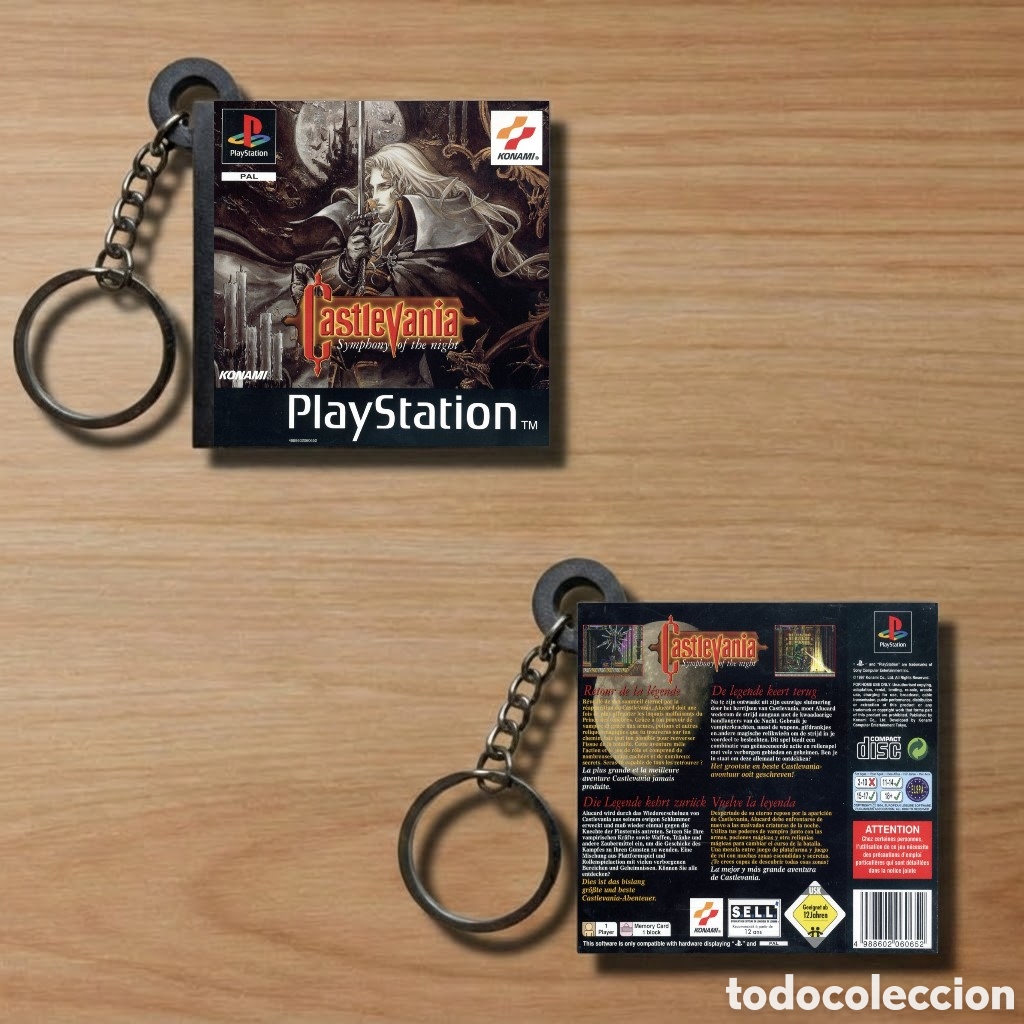 Videojuegos y Consolas: Llavero Castlevania Symphony of the Night