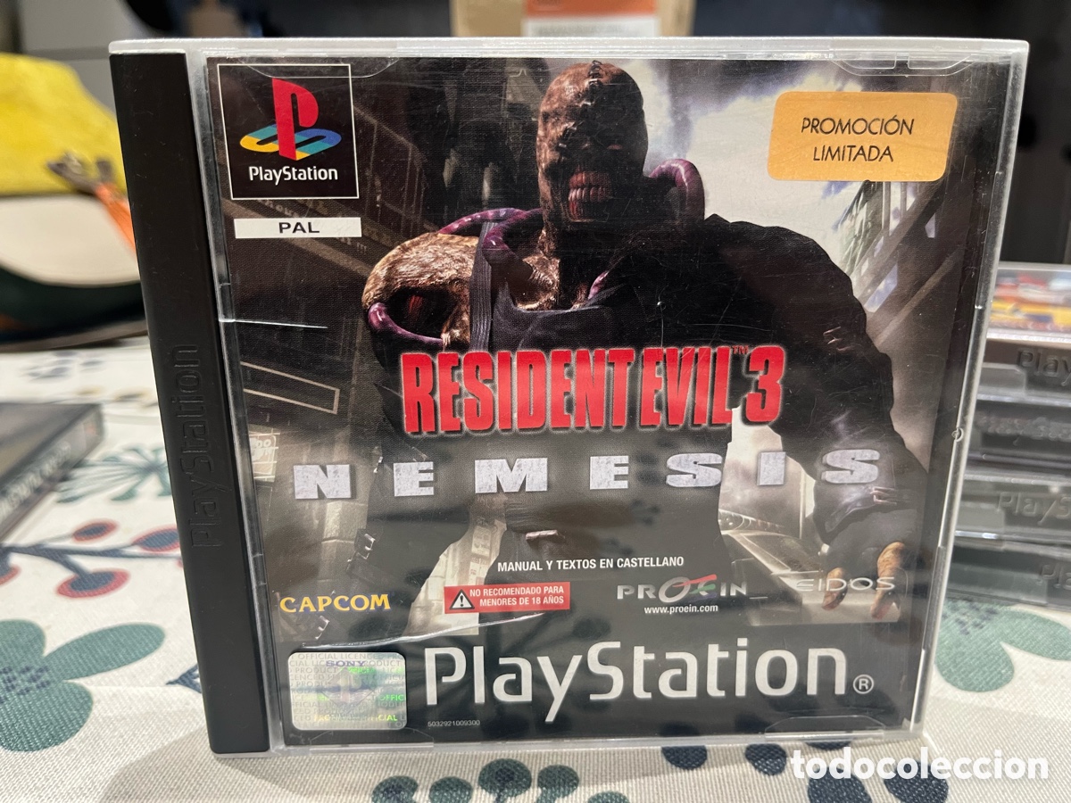 Videojuegos y Consolas: Resident Evil 3 Nemesis Pal ESP playstation ps1