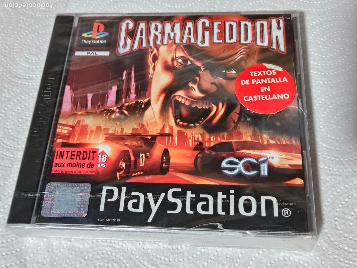 Videojuegos y Consolas: PLAYSTATION 1 PSX PS1 CARMAGEDDON PRECINTADO VERSI&Oacute;N PAL ESPA&Ntilde;A . LEER ANUNCIO