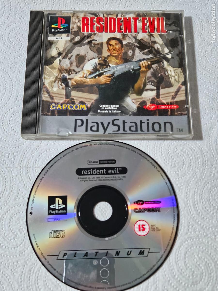 Videojuegos y Consolas: PLAYSTATION 1 PSX PS1 RESIDENT EVIL VERSI&Oacute;N PAL ESPA&Ntilde;A . LEER ANUNCIO